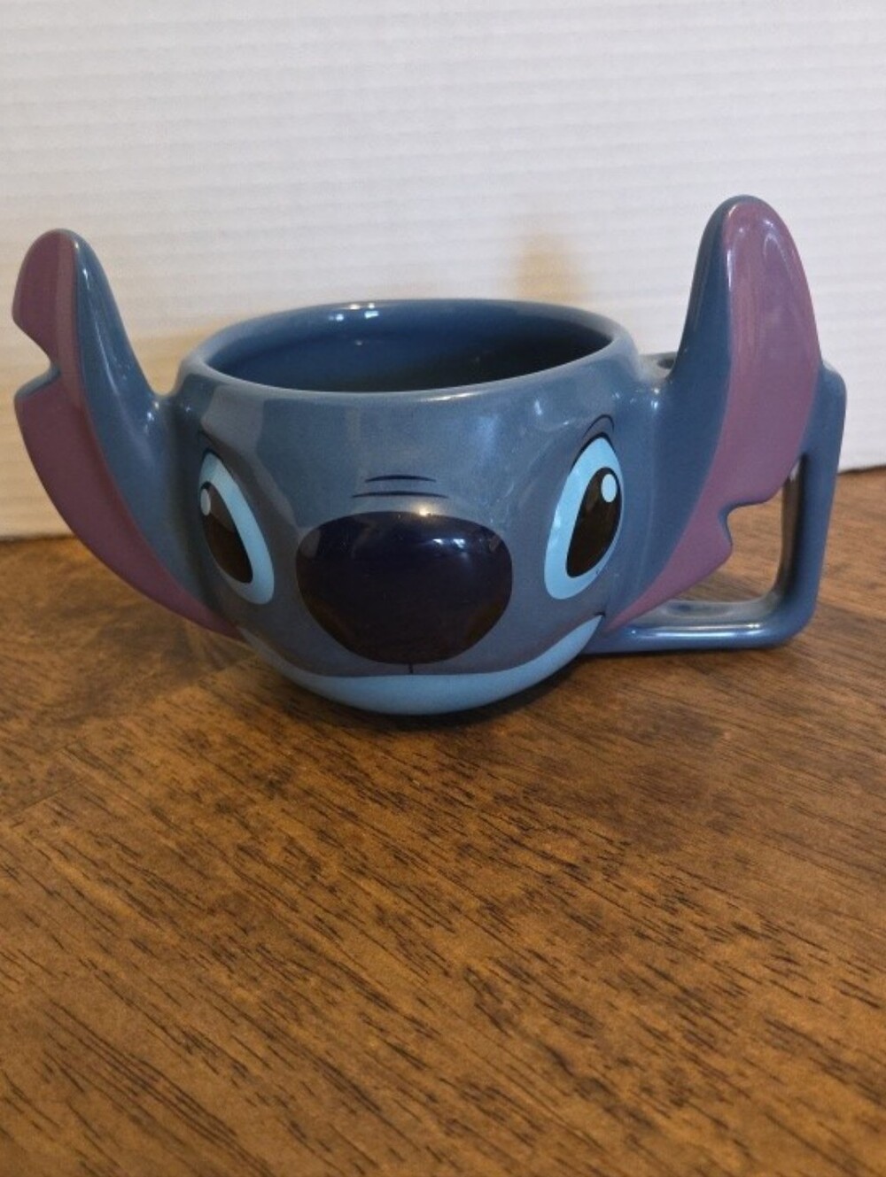 Disney Stitch Blue Ceramic Character Mug Or Noodle Bowl